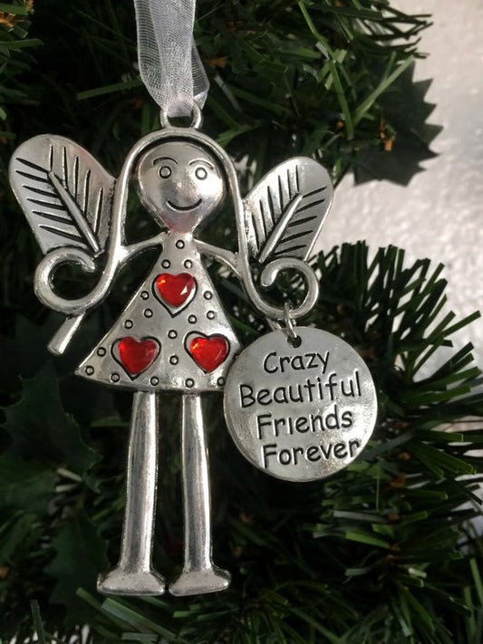 Engel Freundschaftsornament – Geschenk für beste Freunde